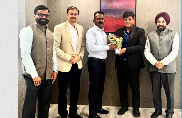 MGL team meets Dr P Anbalagan, Principal Secretary Industries, Energy